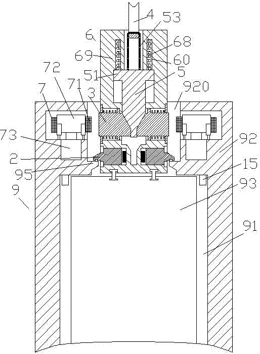 Workpiece conveying device convenient to use