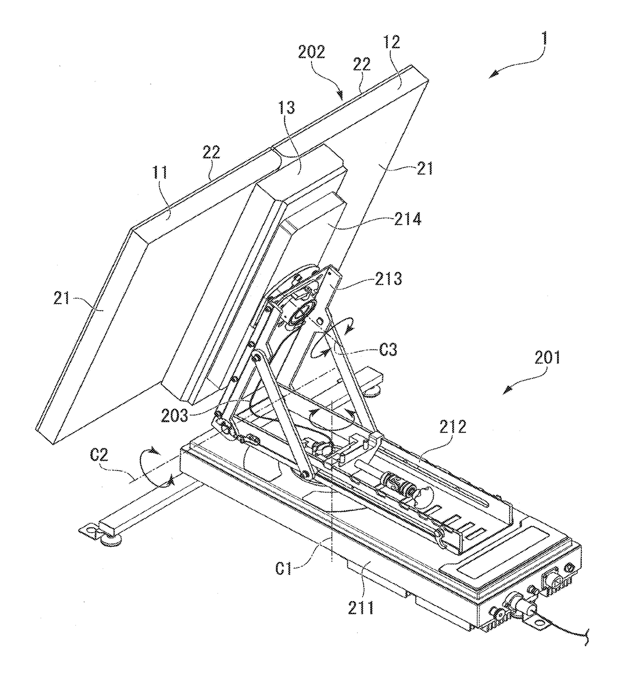 Electronic apparatus and manufacturing method of electronic apparatus