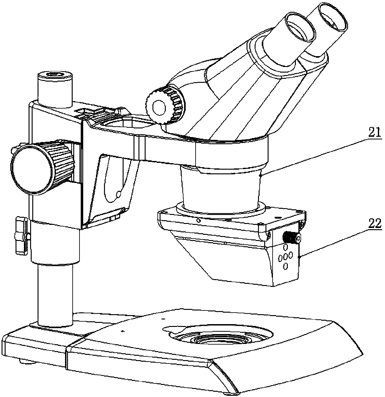 A Stereo Microscope System with 360° Omnidirectional Observation