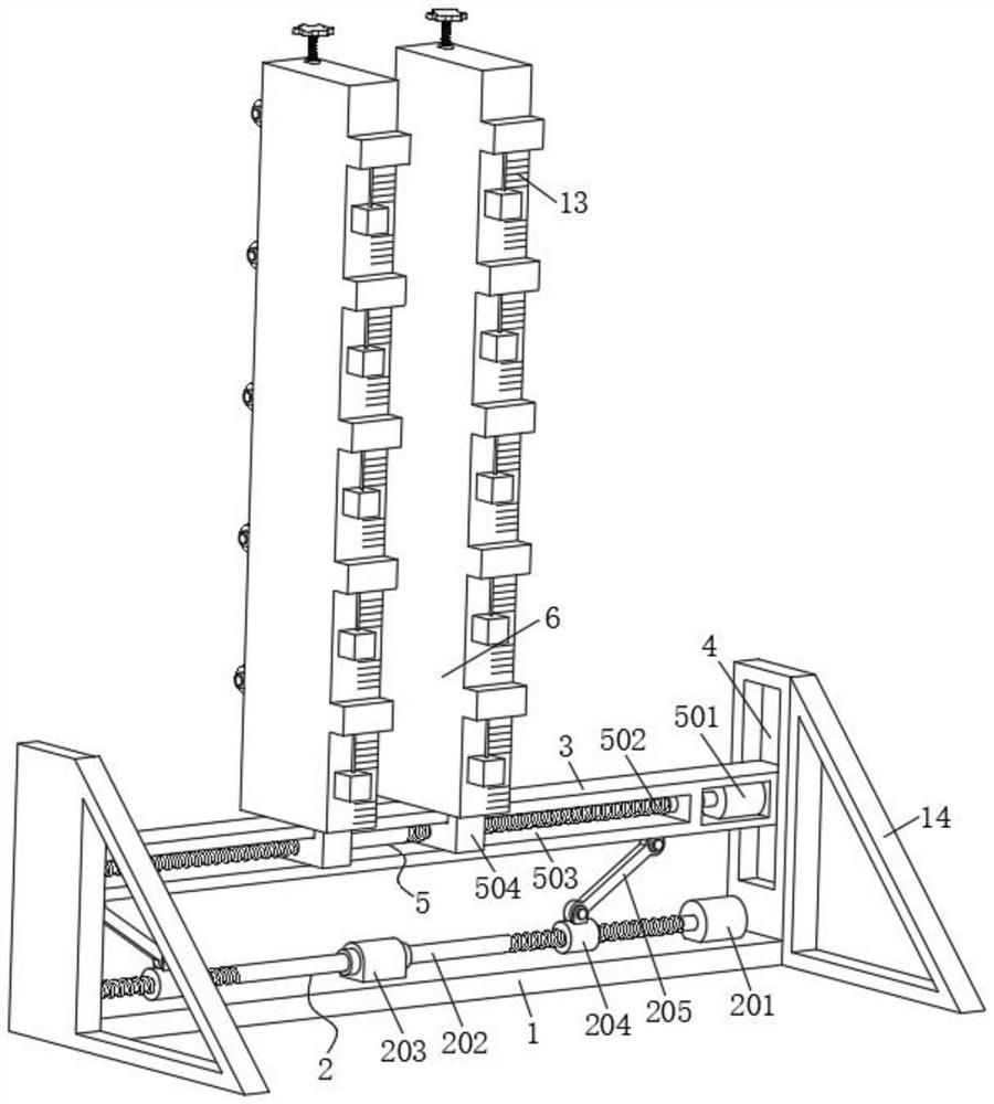 Wall surface flatness detection device for building construction