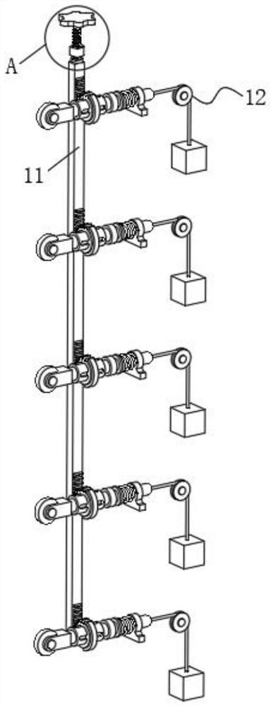 Wall surface flatness detection device for building construction