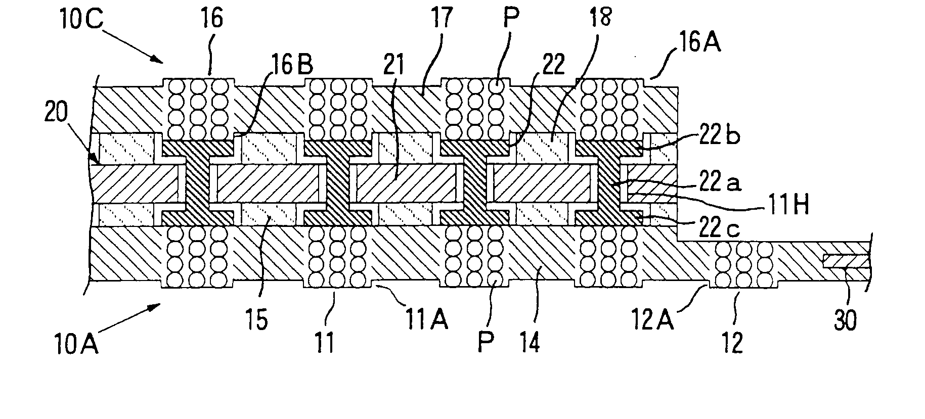 Anisotropic conductive connector and inspection equipment of circuit device