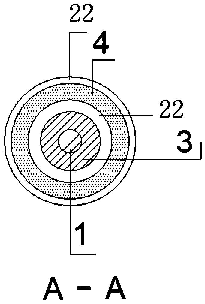 FRP rib bending connection device on construction site, and bent FRP rib member preparation method