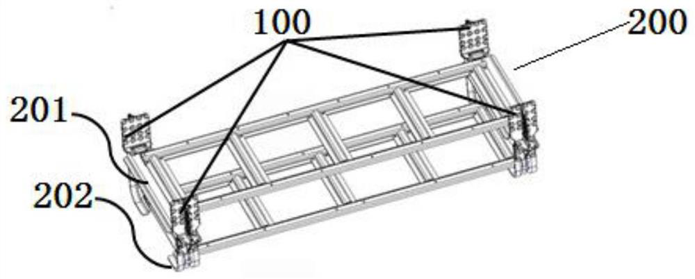 A connection plate structure for building a battery frame