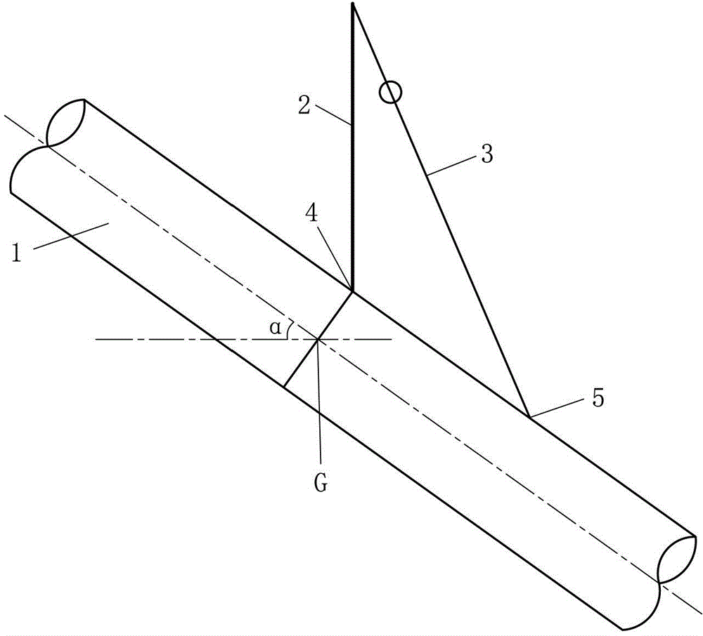 Method for hoisting down pipe for blast furnace