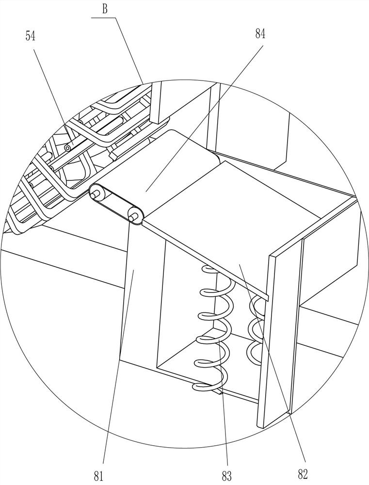 Environment-friendly shaving board pressing equipment