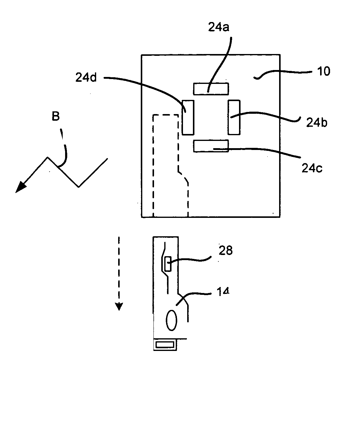 System for controlling a valet mode of a vehicle