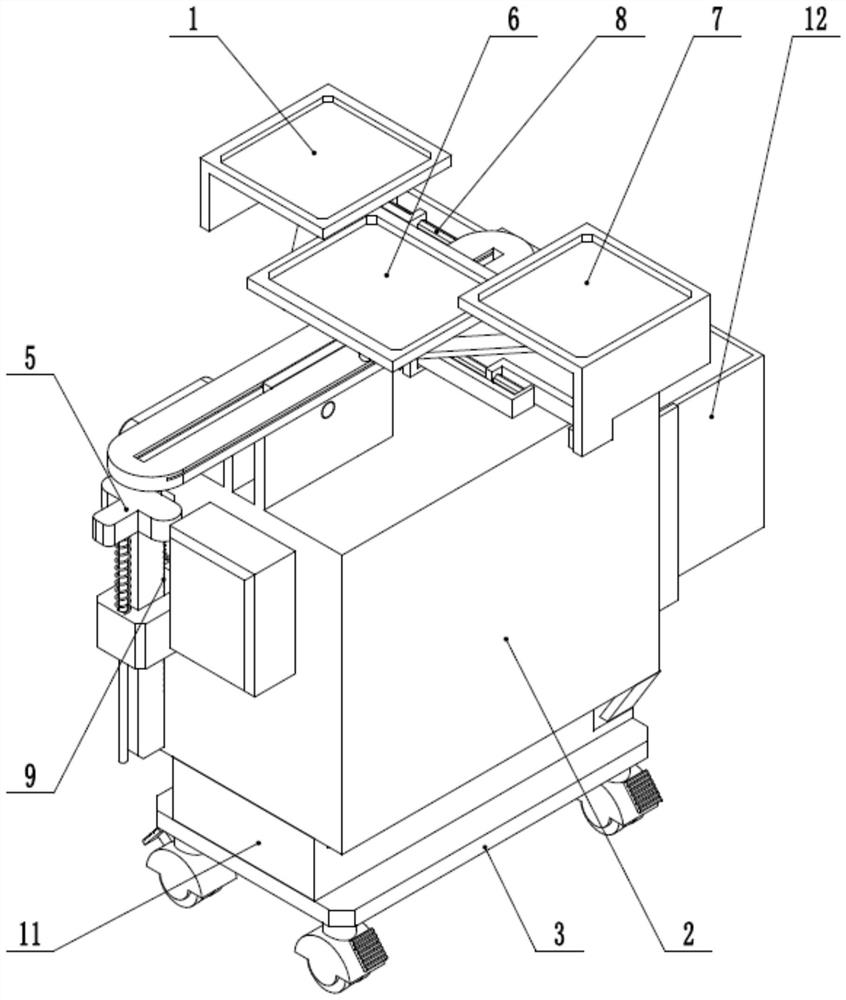 Auxiliary anesthesia device for anesthesiology department