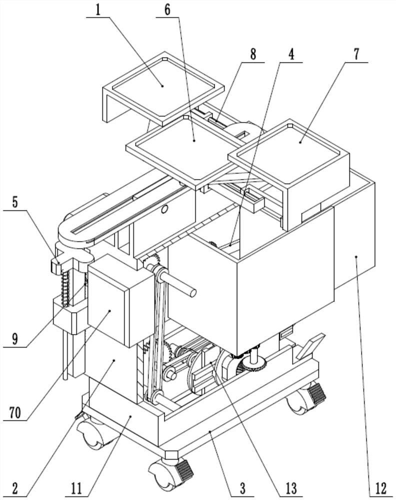 Auxiliary anesthesia device for anesthesiology department