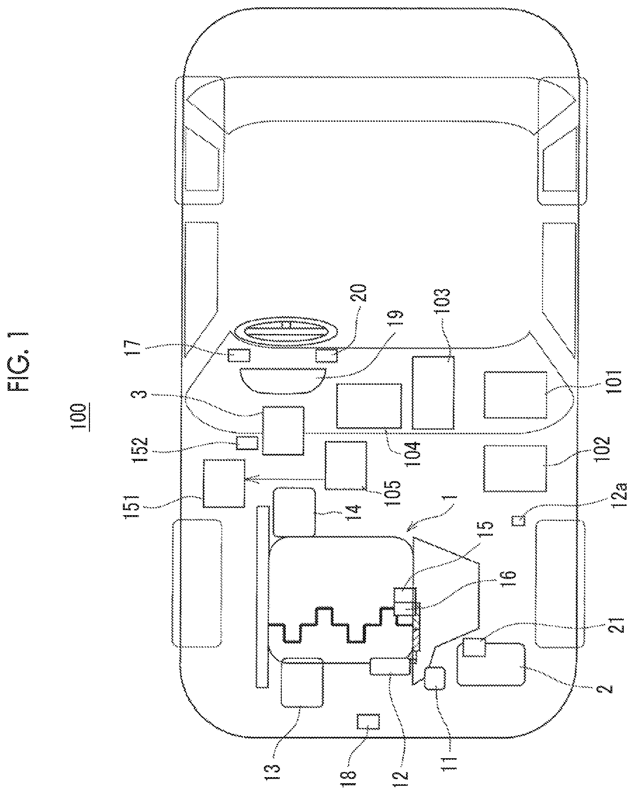 Control device and control method for vehicle