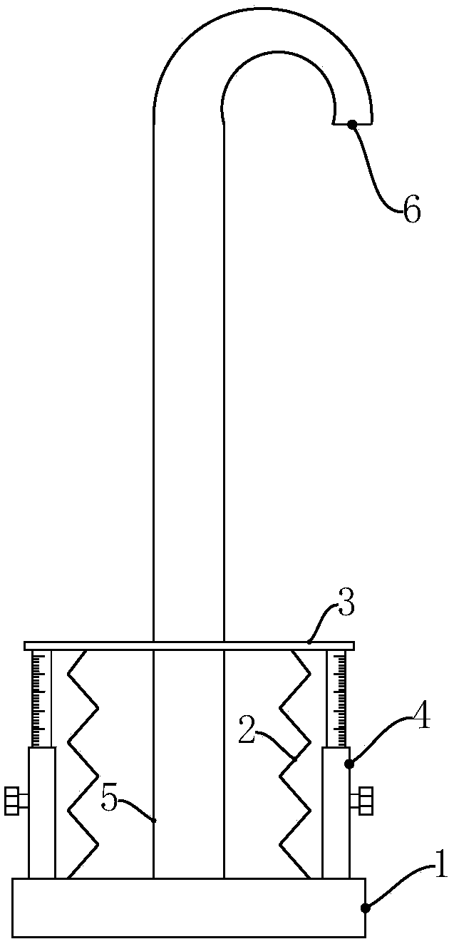 Branch pressing device for fruit trees