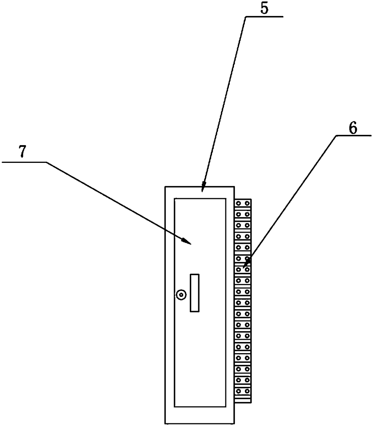 Charging pile with rain shielding function
