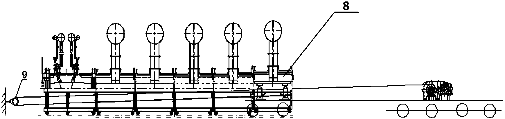 Method for easily replacing igniter of sintering machine