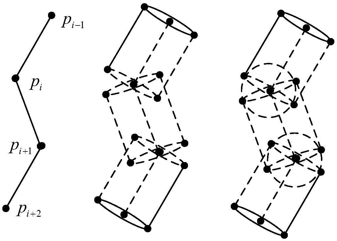 Hybrid suture line model based on mass spring and knotting method of hybrid suture line model