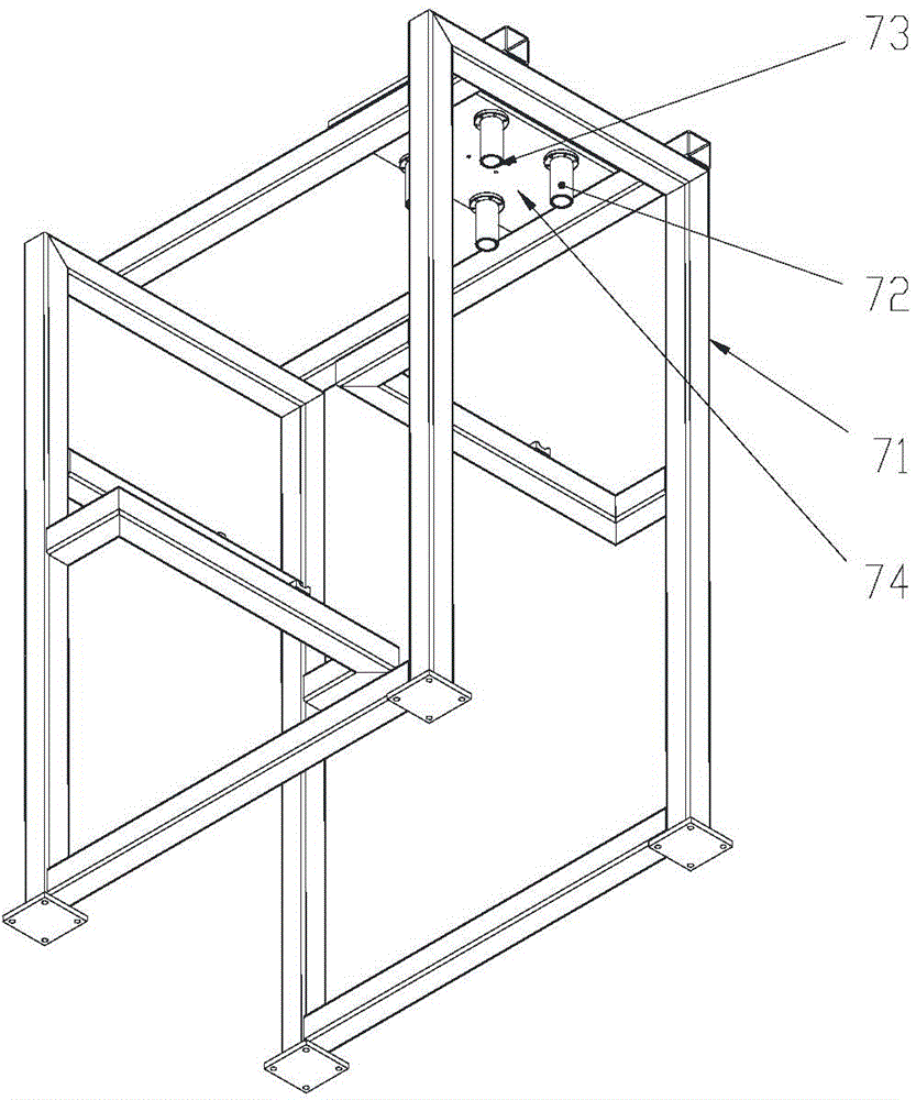 Cathode zinc plate pre-stripping device