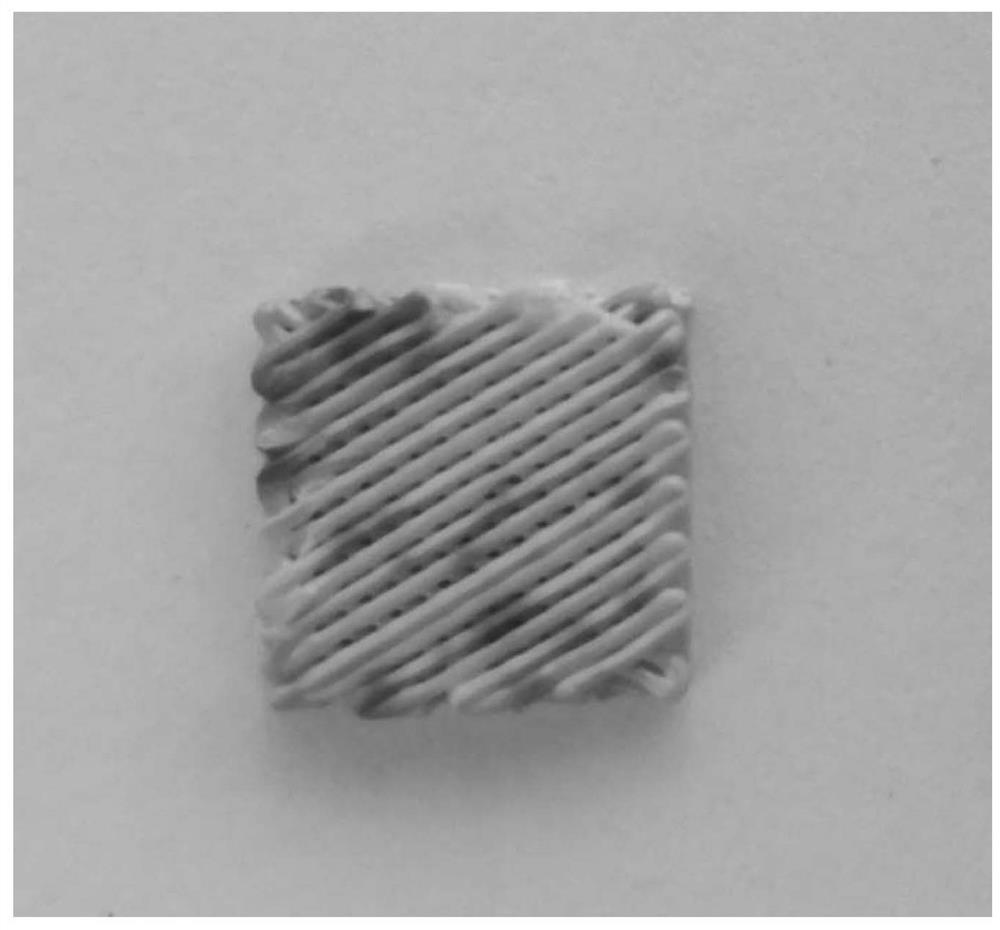 Method for preparing PZT ferroelectric ceramic with periodic pore structure through 3D printing