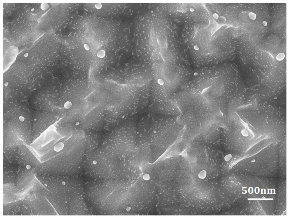 A method for making texture on silicon wafers by reusing nitrogen-free black silicon cleaning solution