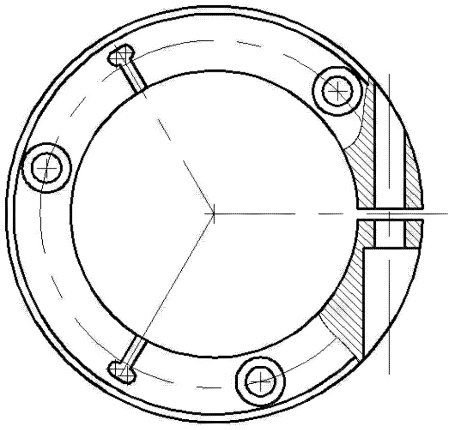 A metal thin film pressing and grinding device