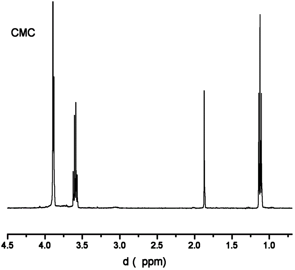 Preparation method of N-2-hydroxypropyl trimethyl ammonium chloride chitosan/ N,O-carboxymethyl chitosan naonparticle