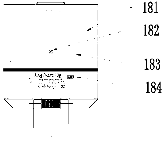 A rotating shaft type binocular ranging telescope