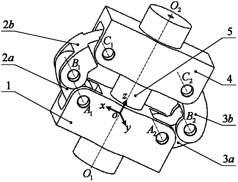 2-RRR mechanism with function of linear movement