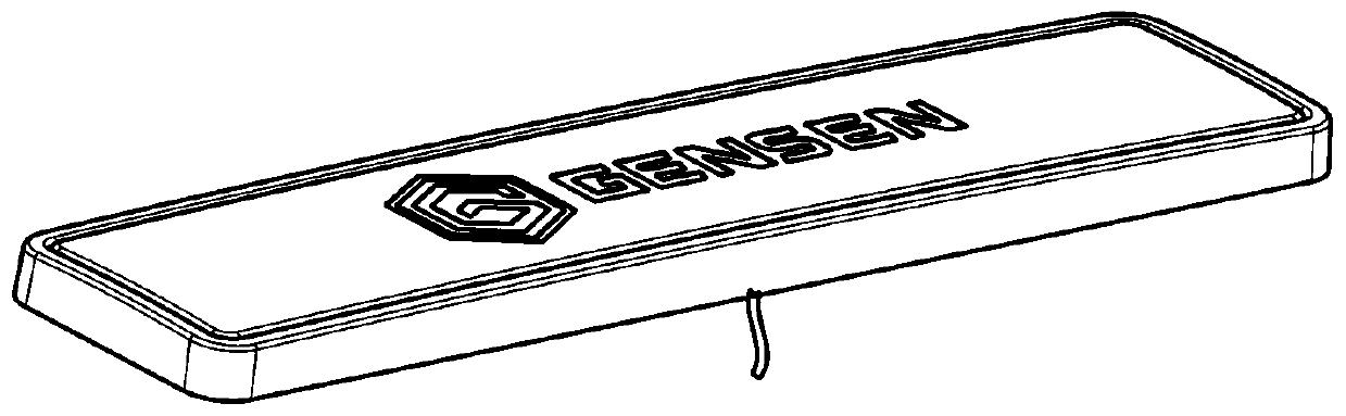 Intelligent luminous threshold panel assembly