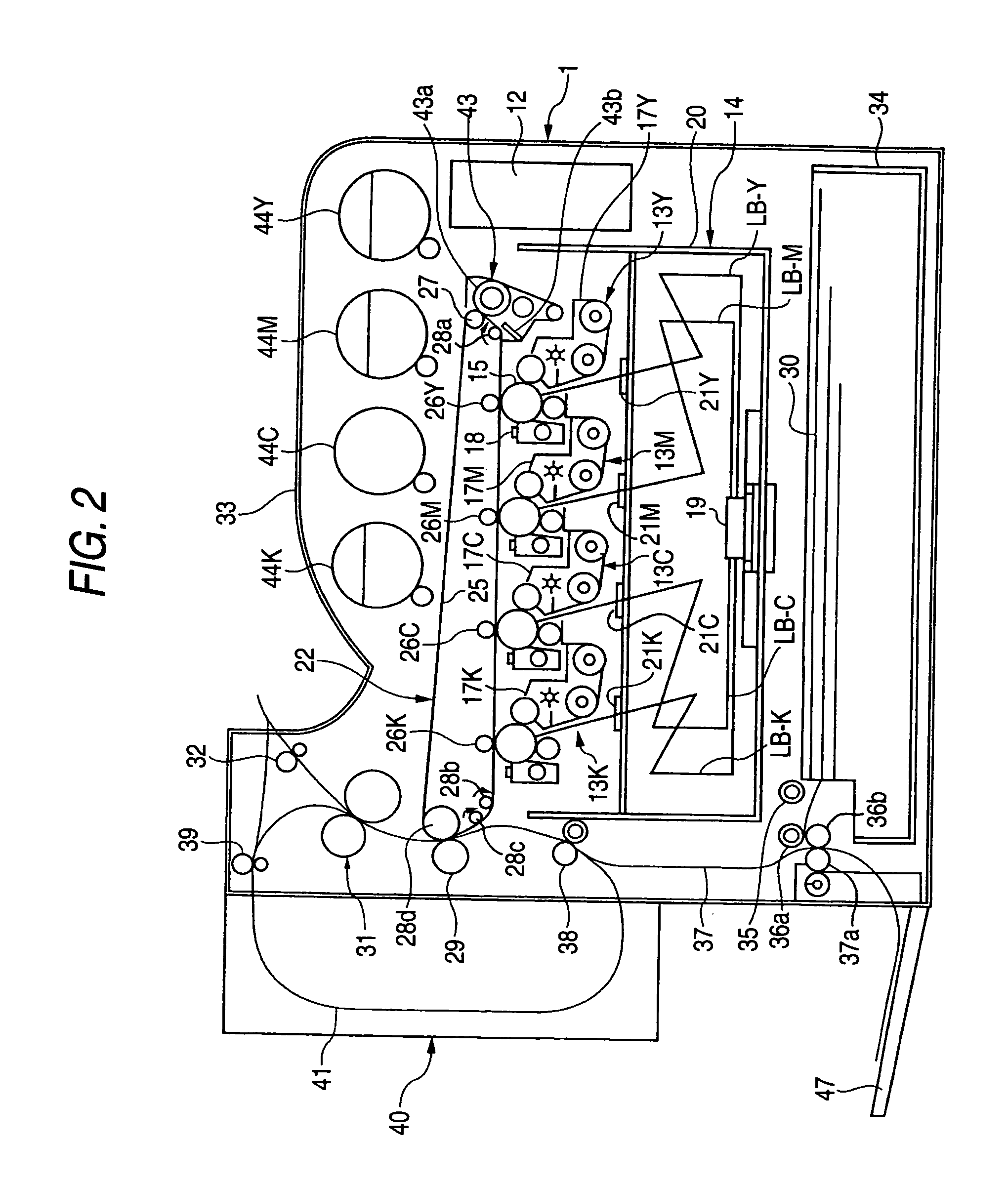 Image forming apparatus and driving device for image carrying member with banding suppression