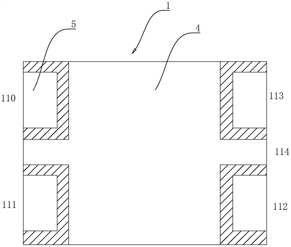 Internally-packaged digital chip LED and packaging method thereof