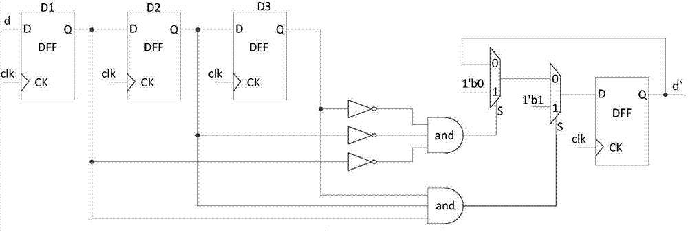 Differential Manchester decoding circuit and system