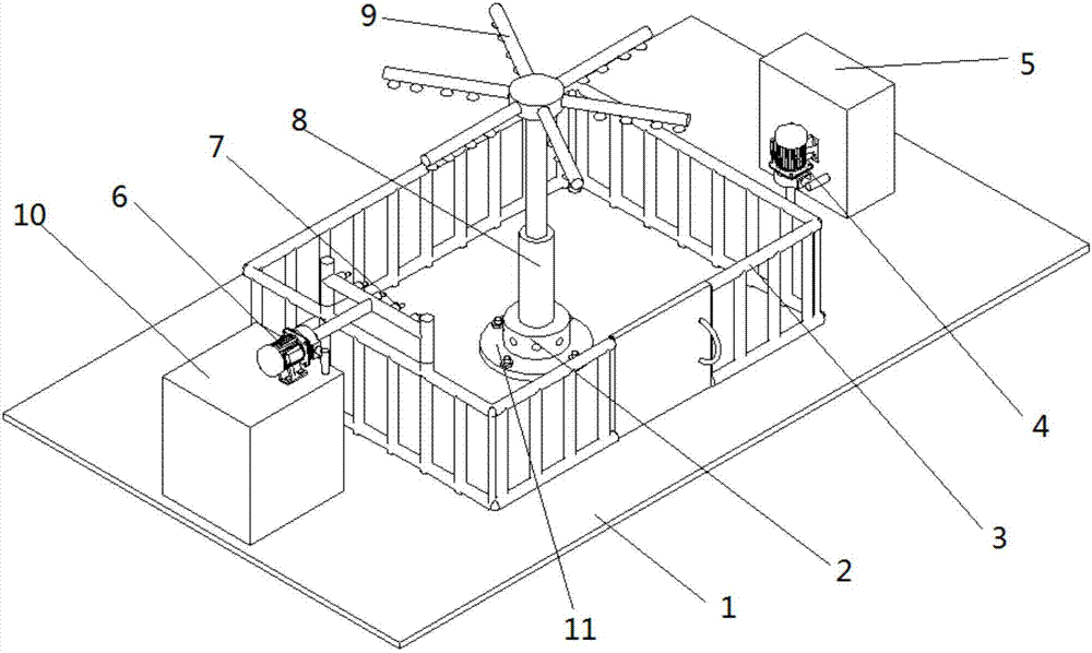 Epidemic prevention device for goat farming