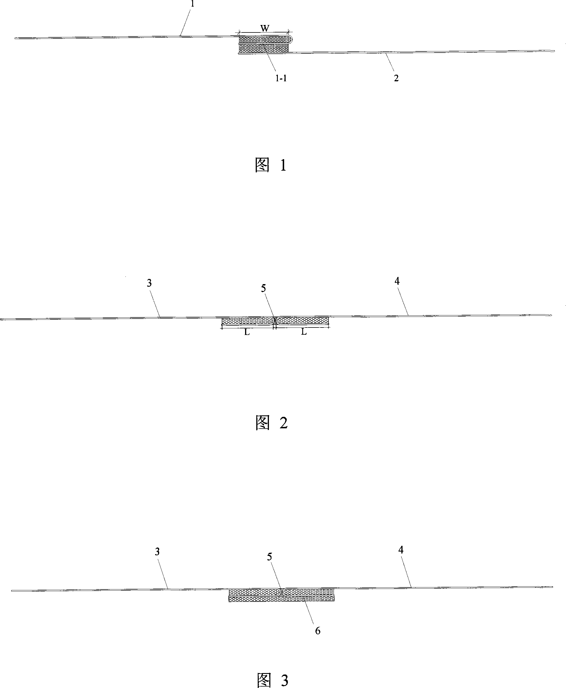 Clothing without sewing thread and method for manufacturing plaster type clothes without sewing thread and application thereof
