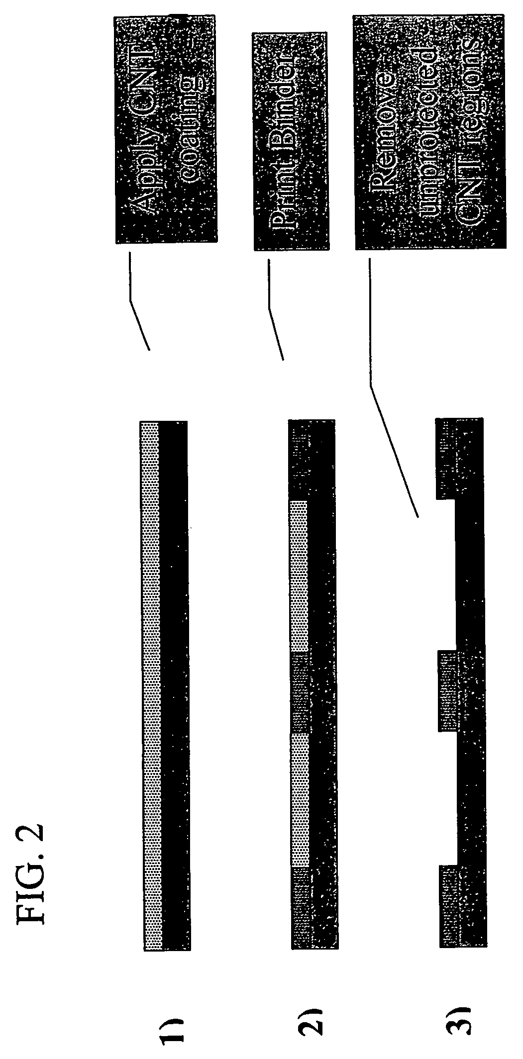 Method for patterning carbon nanotube coating and carbon nanotube wiring