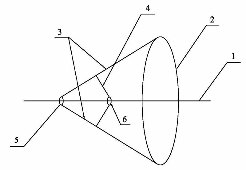 Placing support of power transmission line icing monitoring device