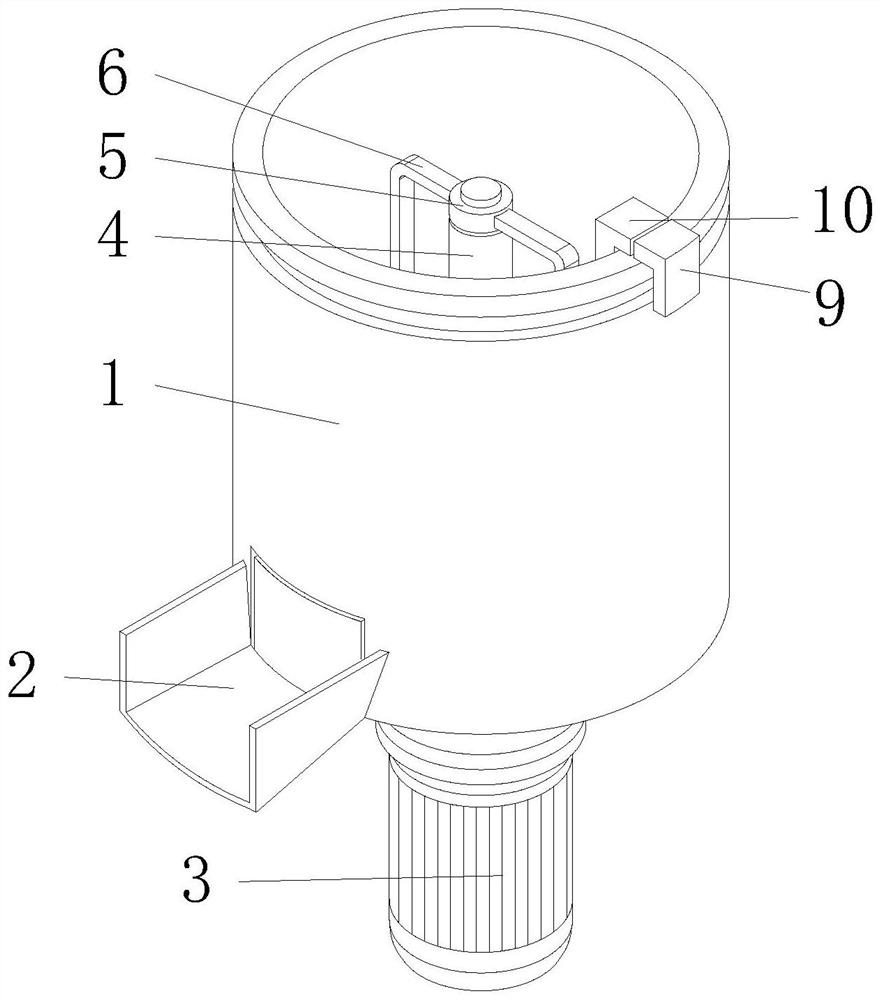 Cottonseed delinting device convenient to clean