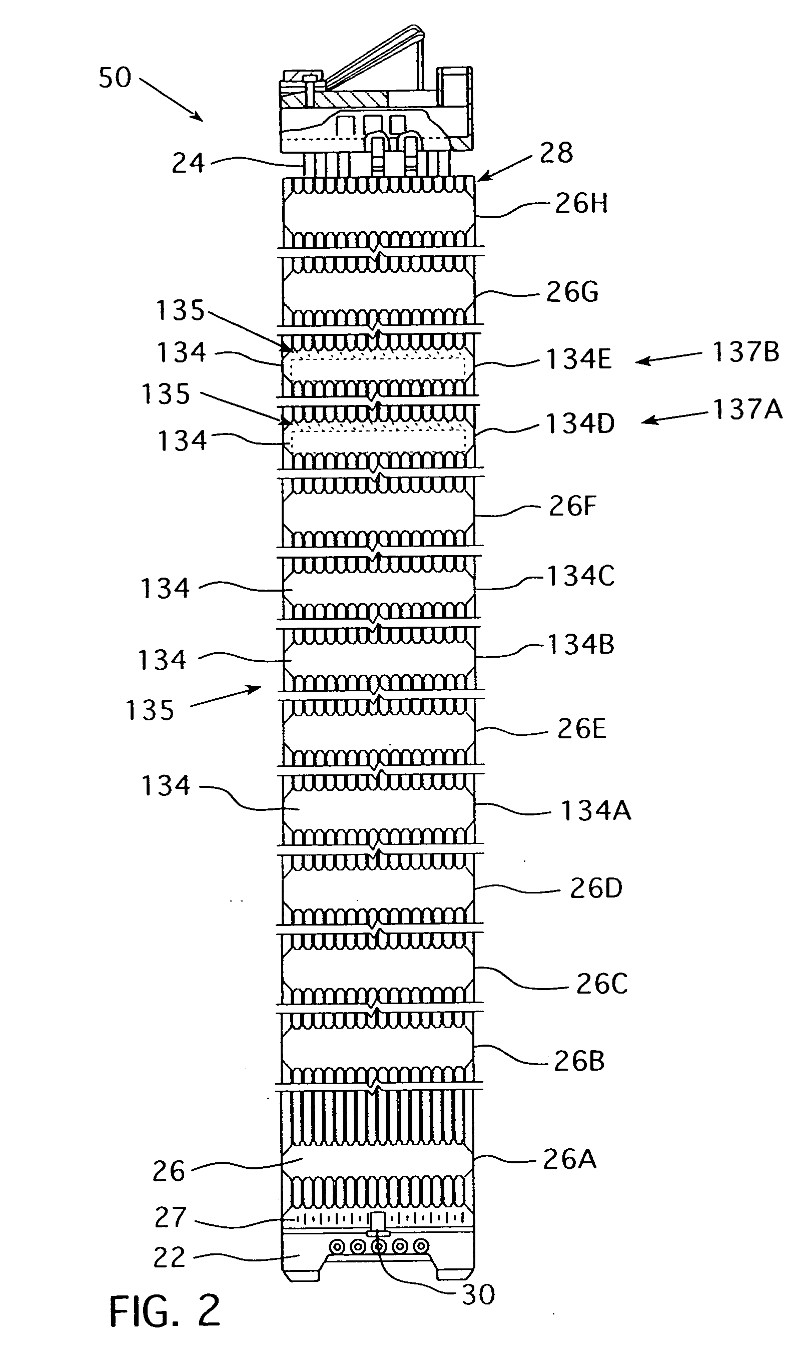 Multiple and variably-spaced intermediate flow mixing vane grids for fuel assembly