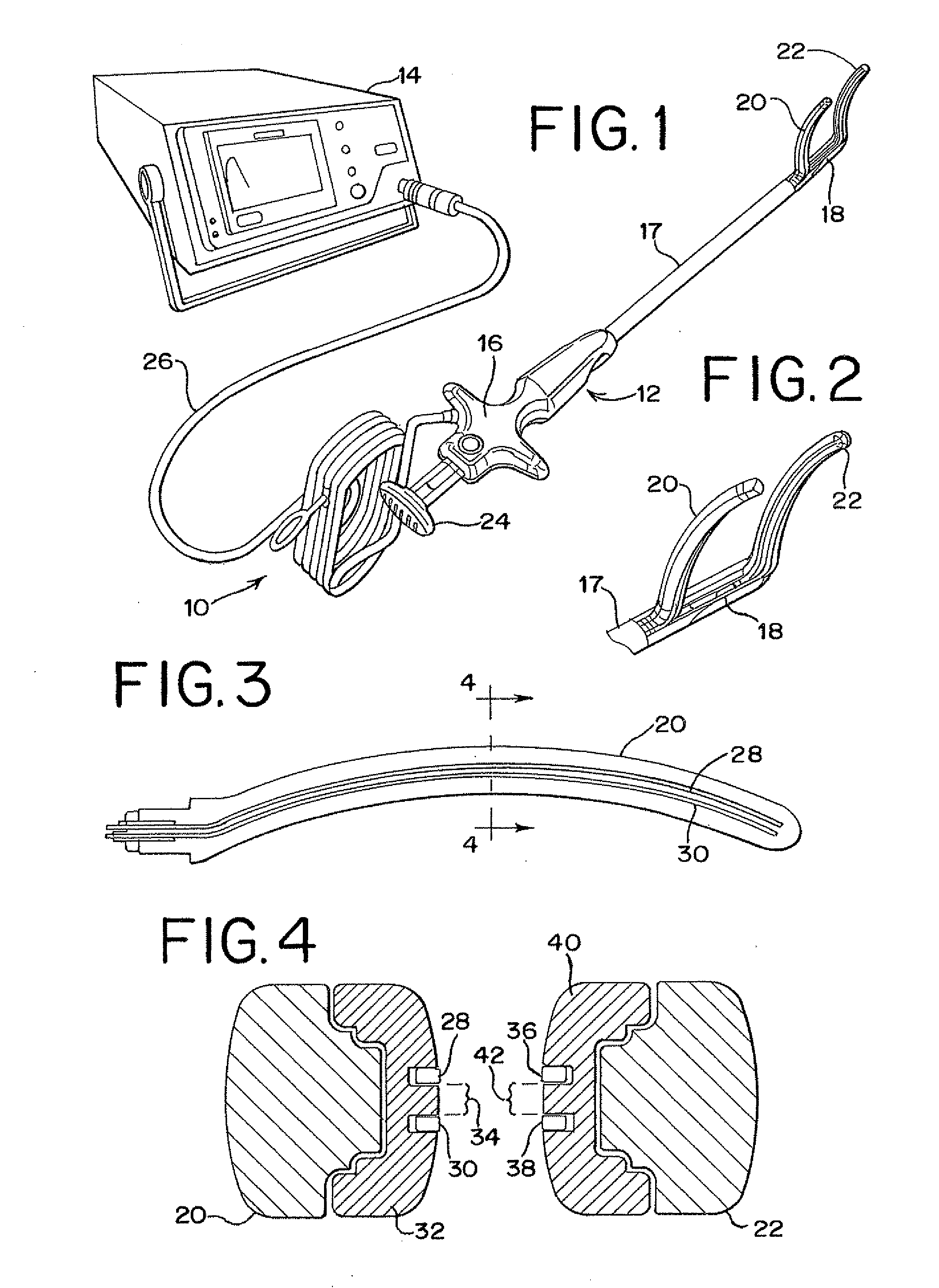 Ablation system, clamp and method of use
