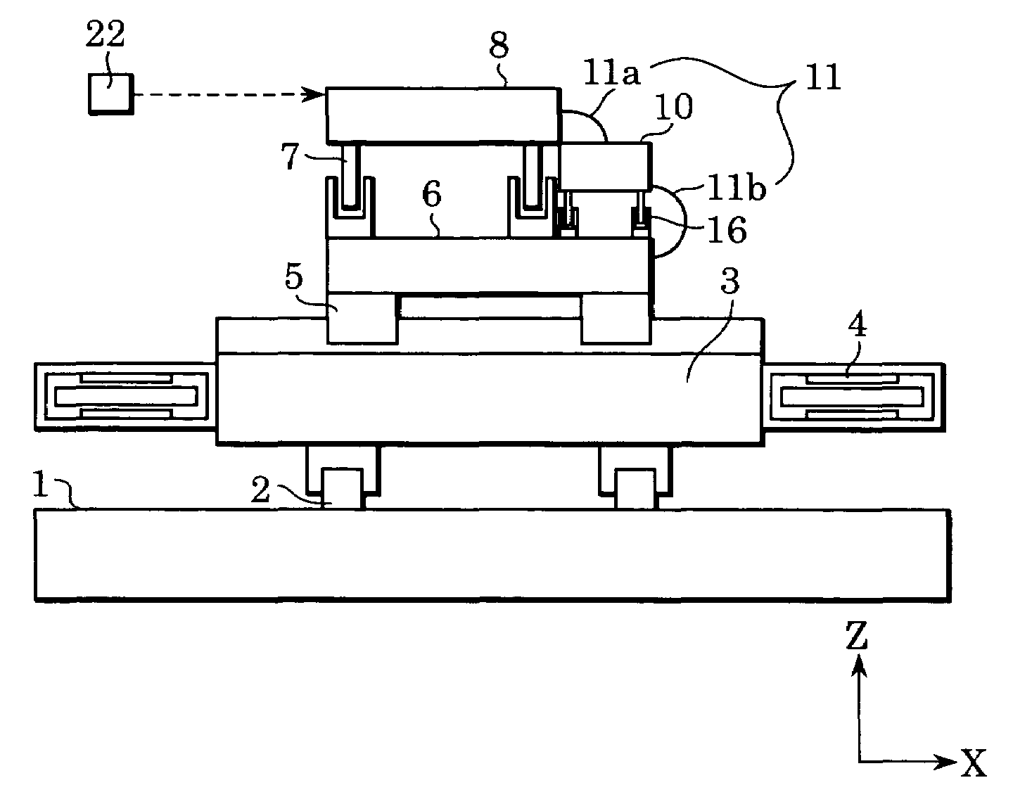 Stage system including fine-motion cable unit, exposure apparatus, and method of manufacturing device