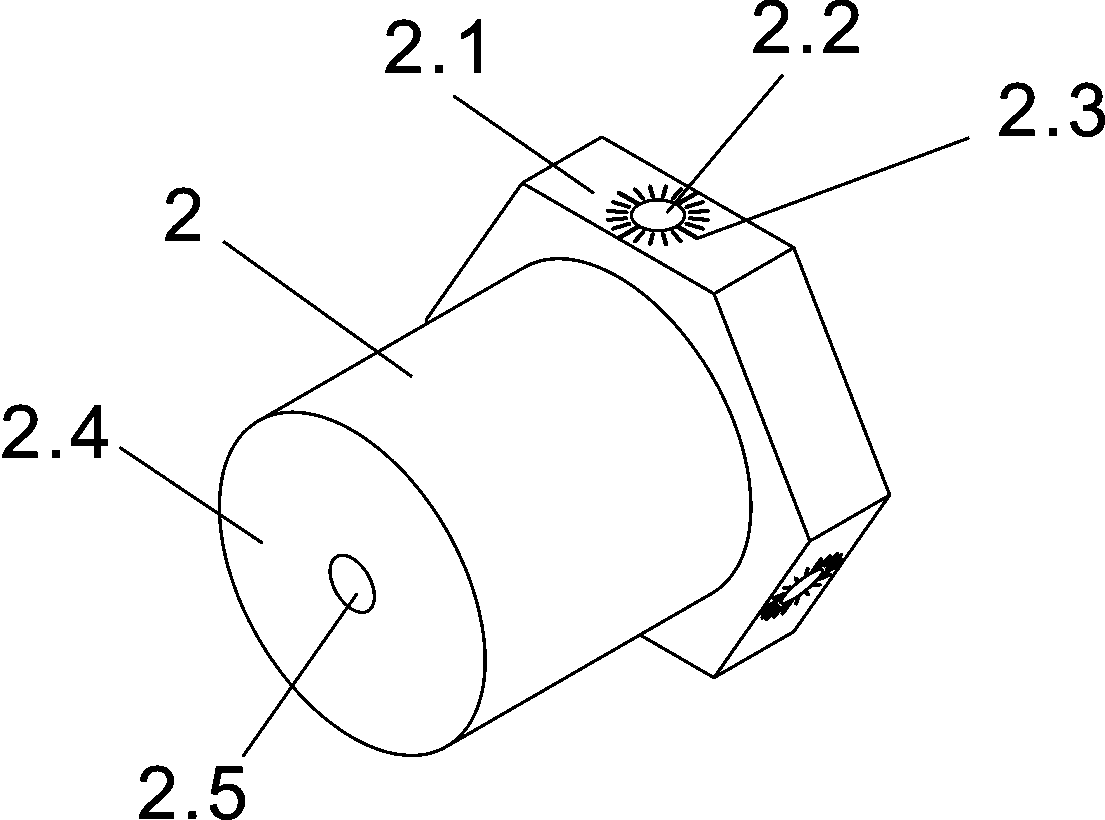 Combined fixture used for fixing optical fiber stress rod