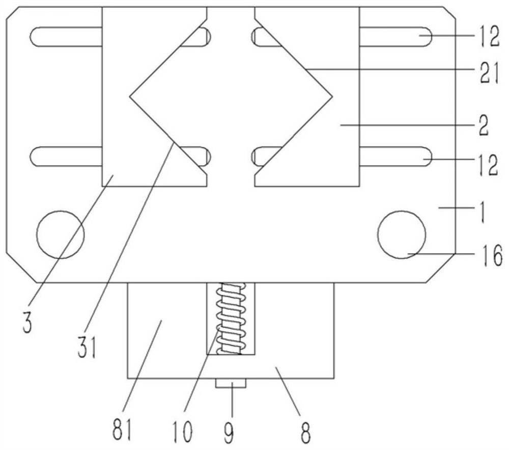 Stainless steel pipe clamping seat on cutting machine