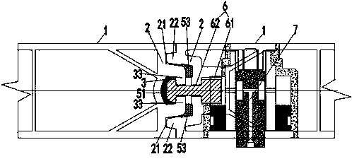 Tongue and groove connecting structure of building formwork