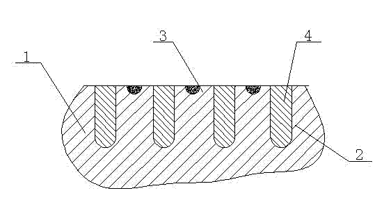 Novel squeeze roller type roller surface structure