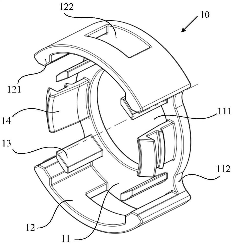 Assembly indicator and quick connection device