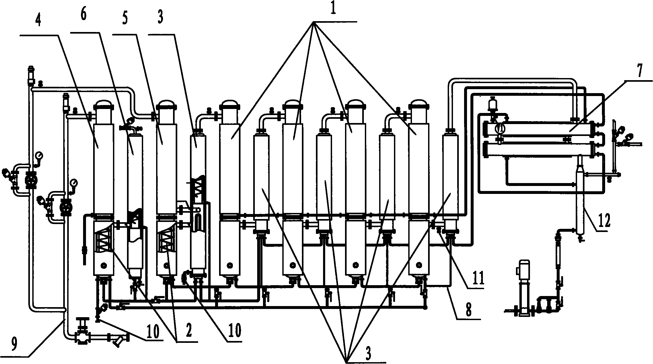 All-in-one machine capable of simultaneously producing high quality distilled water and pure steam