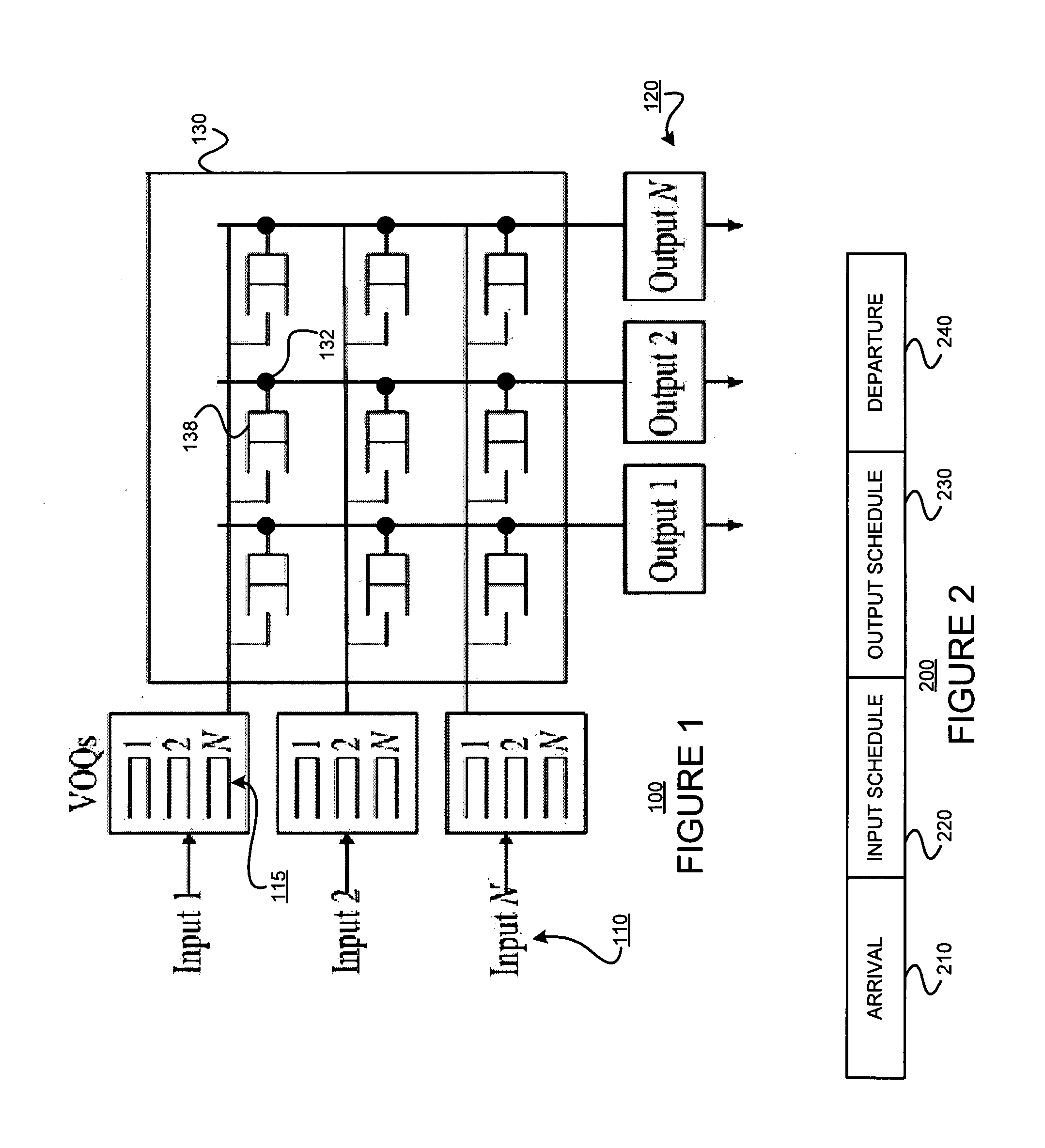 Low complexity scheduling algorithm for a buffered crossbar switch with 100% throughput