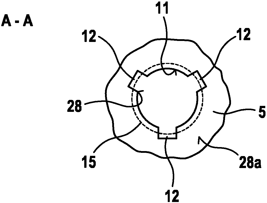 Flow restrictor for an injector
