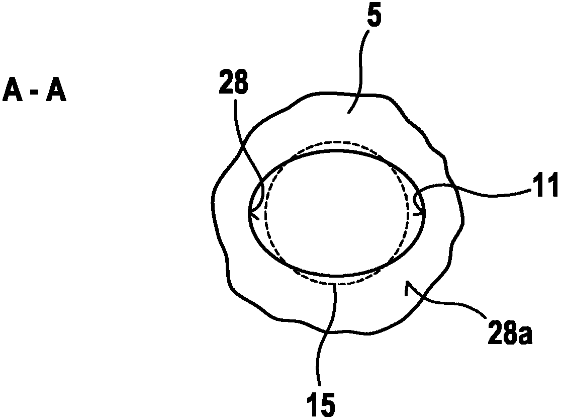 Flow restrictor for an injector