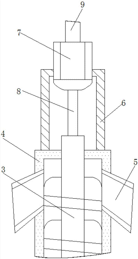 Centrifugal parabolic bait-feeding device