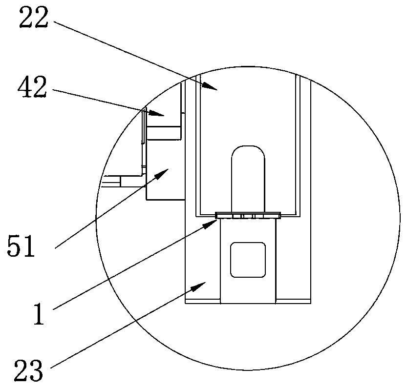 A shaft retaining ring installation device