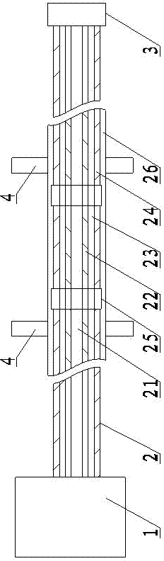 Coaxial cable sensor and production method and use method thereof