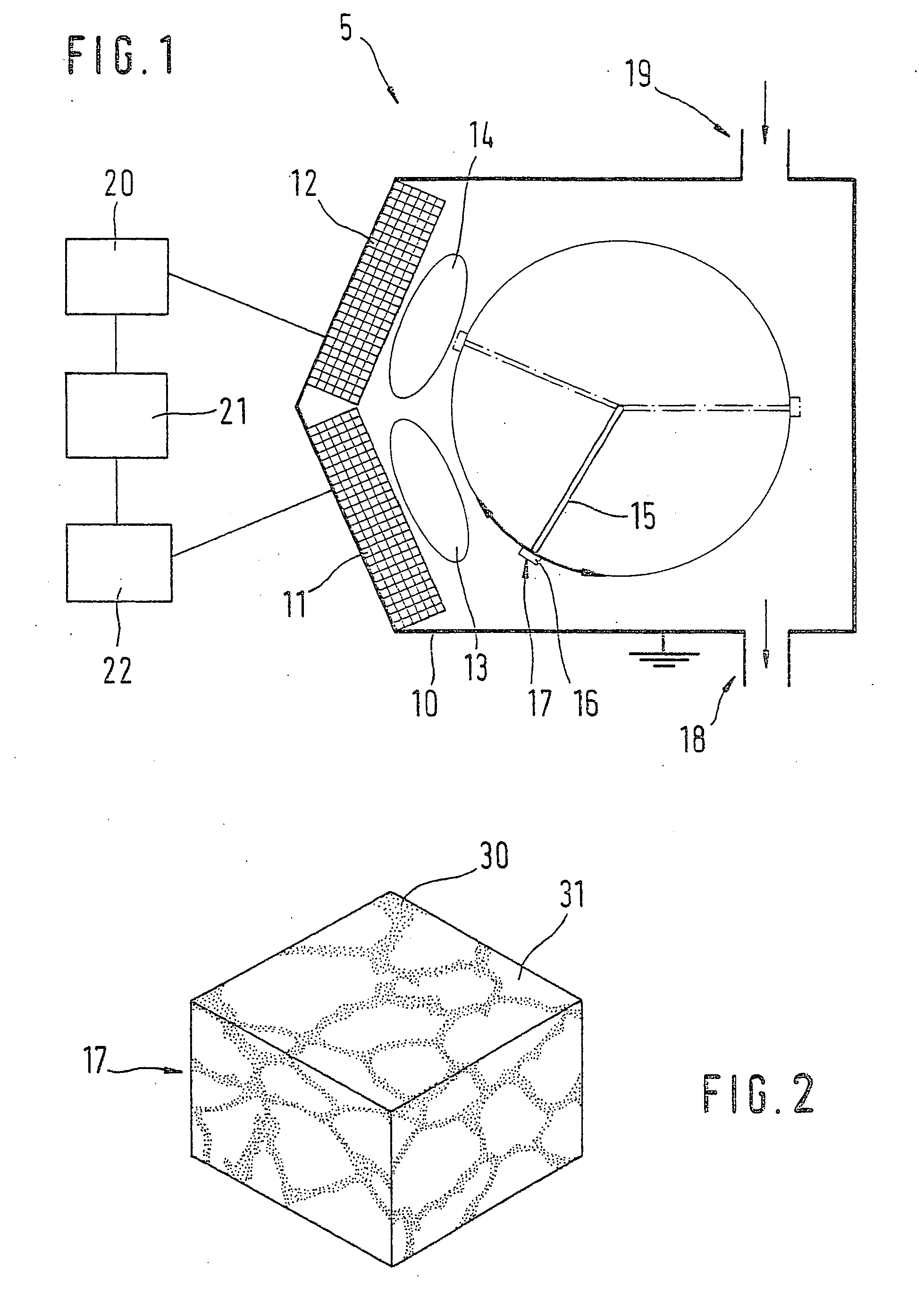 Method for producing a nanostructured funcitonal coating and a coating that can be produced according to said method